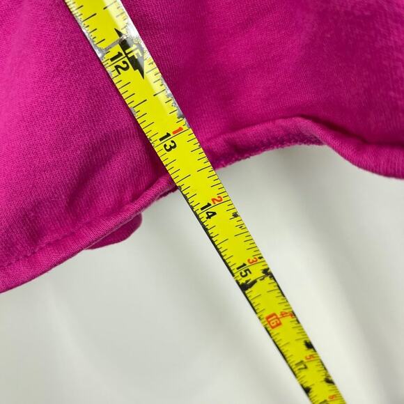 Vintage OshKosh B'gosh Girls Pink Cardigan Sweatshirt 6 USA - Picture 8 of 9